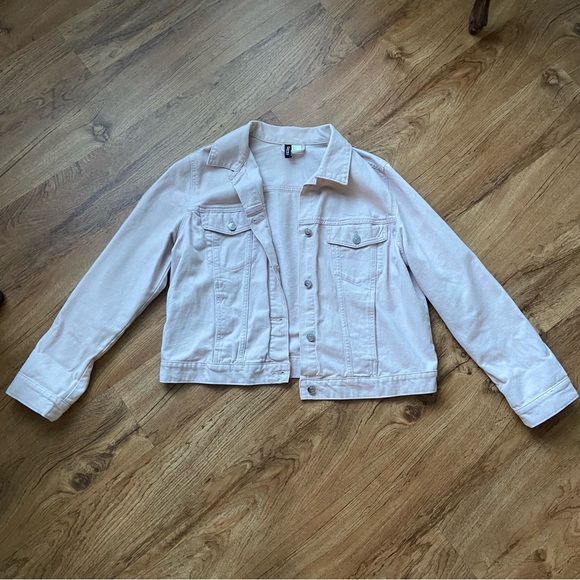 Light pink denim jacket - Picture 2 of 8